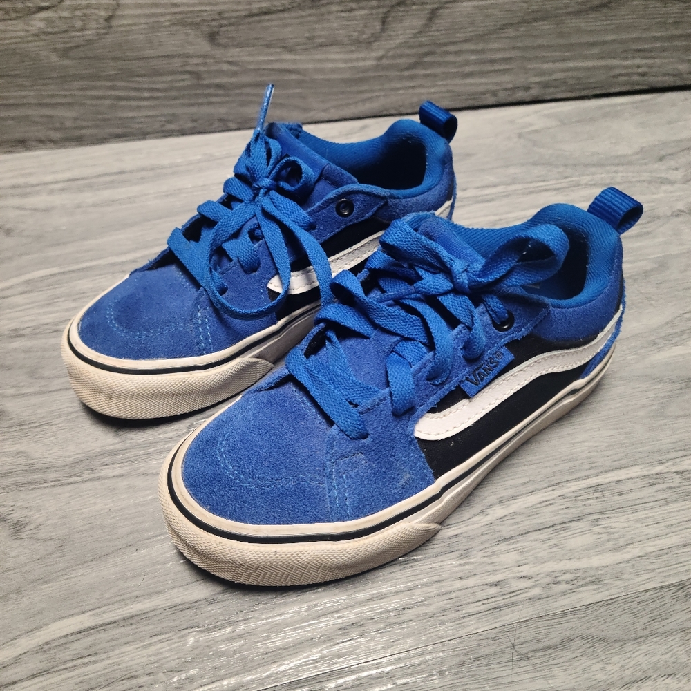 Vans Boys' Filmore Suede/Canvas Low-Top Sneakers